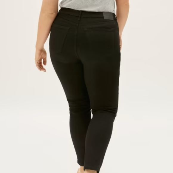 Everlane Black Curvy Authentic Skinny Jeans sz 28 - Picture 2 of 6